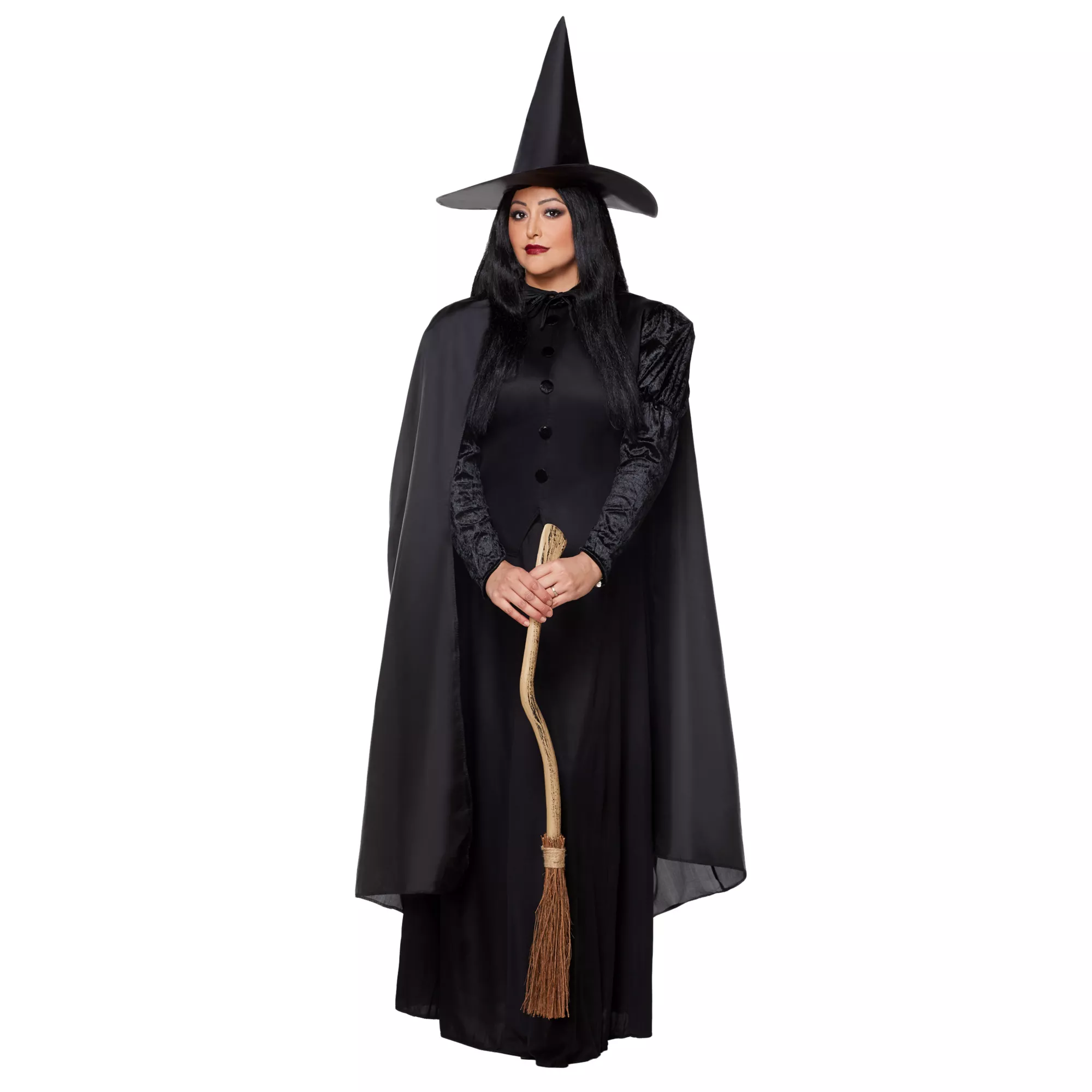 Adult Womens Plus Size Classic Witch Costume at Spirit Halloween