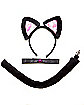 Black and Pink Cat Costume Kit