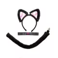 Black and Pink Cat Costume Kit at Spencer's