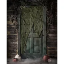 9.5 ft Green Loose Weave Fabric at Spirit Halloween