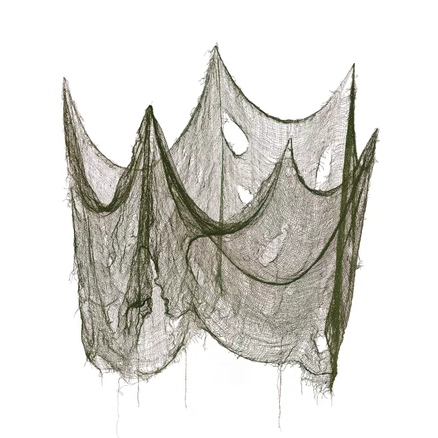 9.5 ft Green Loose Weave Fabric at Spirit Halloween