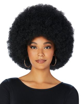 Black afro cheap wig