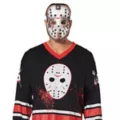 Jason Voorhees Hockey Half Mask - Friday the 13th at Spencer's