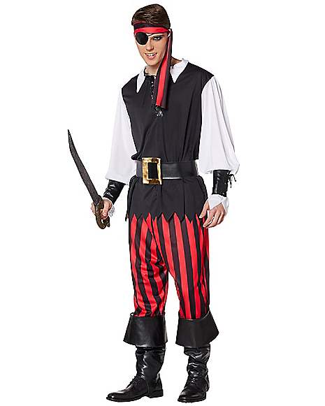 Adult Cutthroat Pirate Costume - Spirithalloween.com