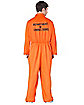 Adult Department of Corrections Prisoner One Piece Costume