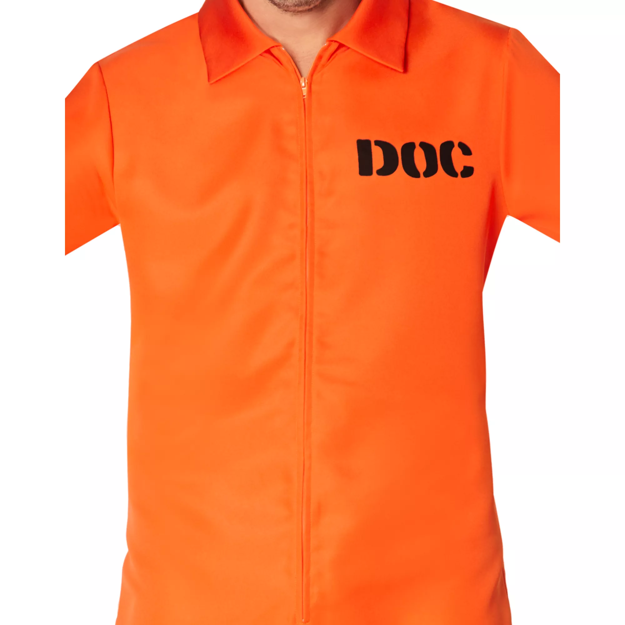 Adult Department of Corrections Prisoner One Piece Costume at Spirit Halloween