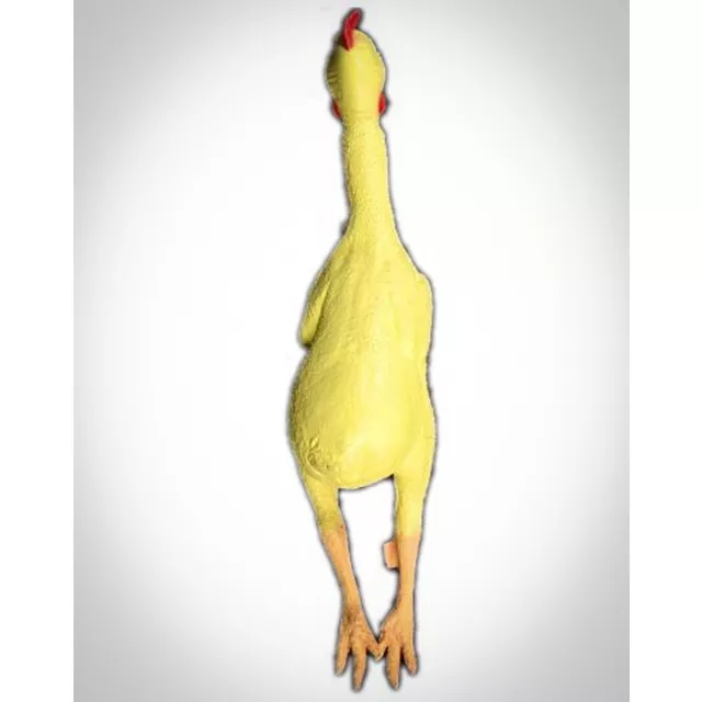 Squeaking Rubber Chicken
