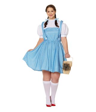 Adult Dorothy Plus Size Costume Wizard Of Oz Spirithalloween Com