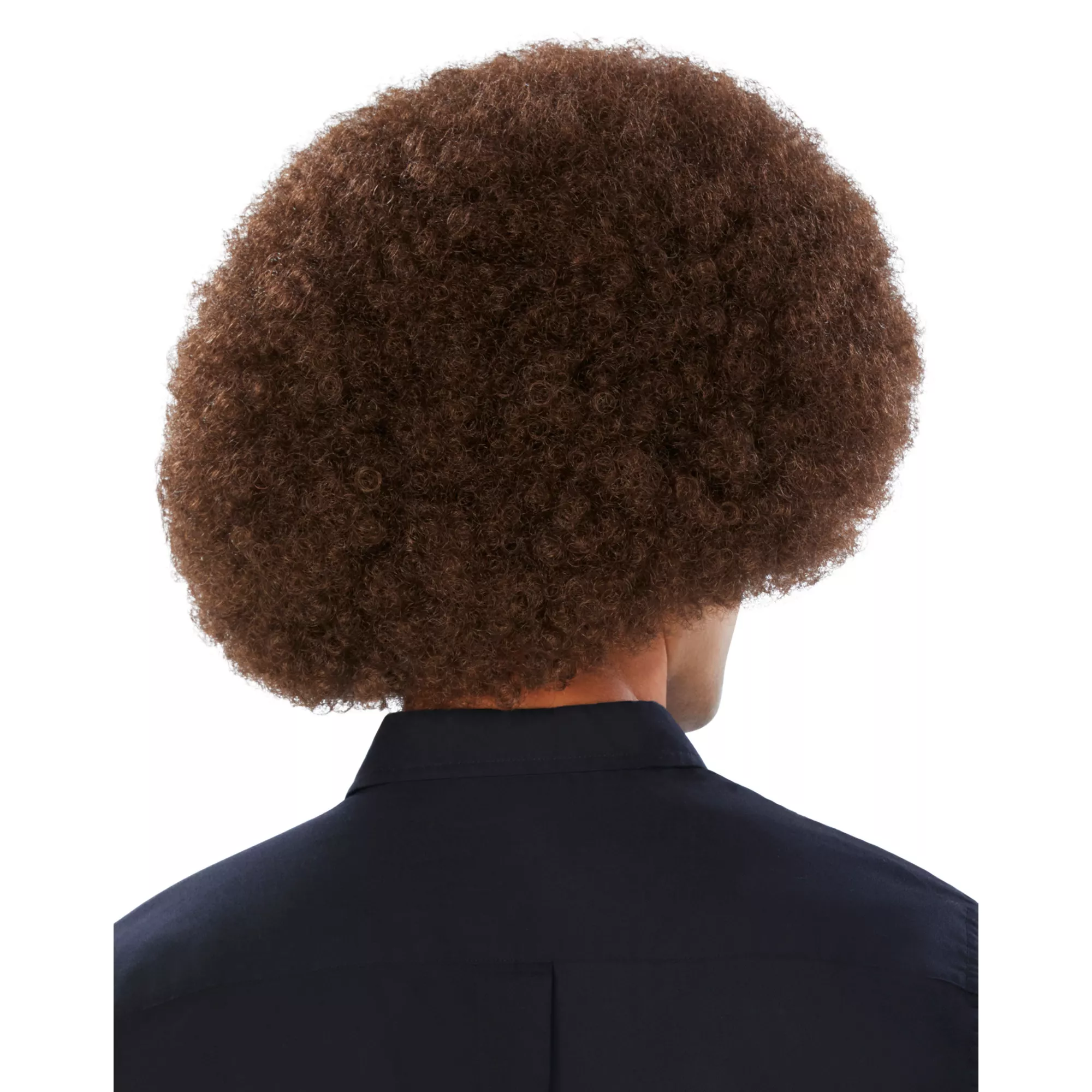 Brown Curly Wig at Spirit Halloween