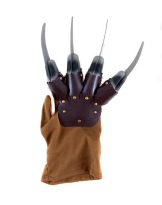 Skeleteen Werewolf Hand Costume Gloves - Brown Hairy Wolf Claw Hands Paws  Monster Costume Accessories for Kids and Adults