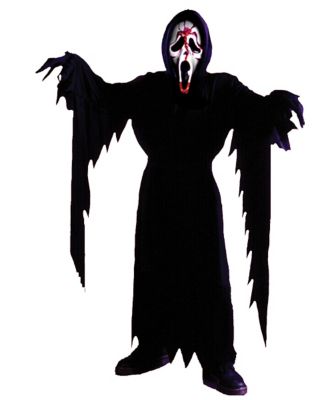 Fantasia de Reaper Masculino com Músculos - Men's Reaper Costume