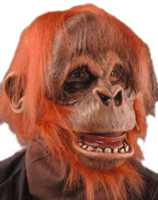 Orangutan Mask - Spirithalloween.com