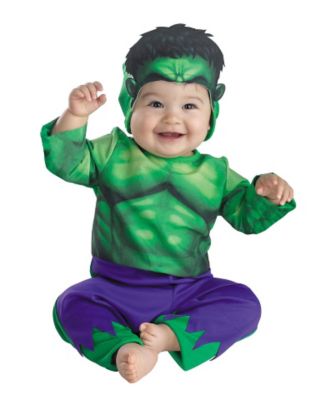 Costume Hulk Neonato 0-12 mesi