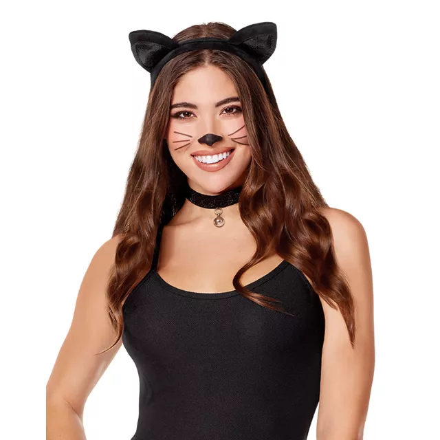 Black Cat Costume Kit at Spencer's