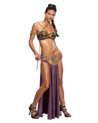 Adult Sultry Slave Princess Leia Costume - Star Wars - Spirithalloween.com