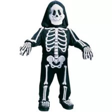 Toddler Totally Skelebones One Piece Costume at Spirit Halloween