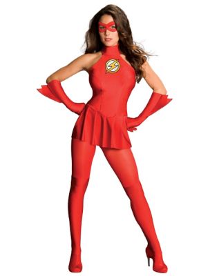 Adult Sexy The Flash Costume Justice League