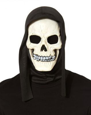 black skull mask halloween