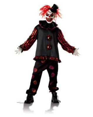 Adult Red Carver the Clown Costume - Spirithalloween.com