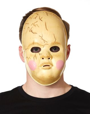 Creepy Baby Doll Half Mask