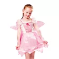 Kids Light-Up Pink Fairy Costume at Spirit Halloween