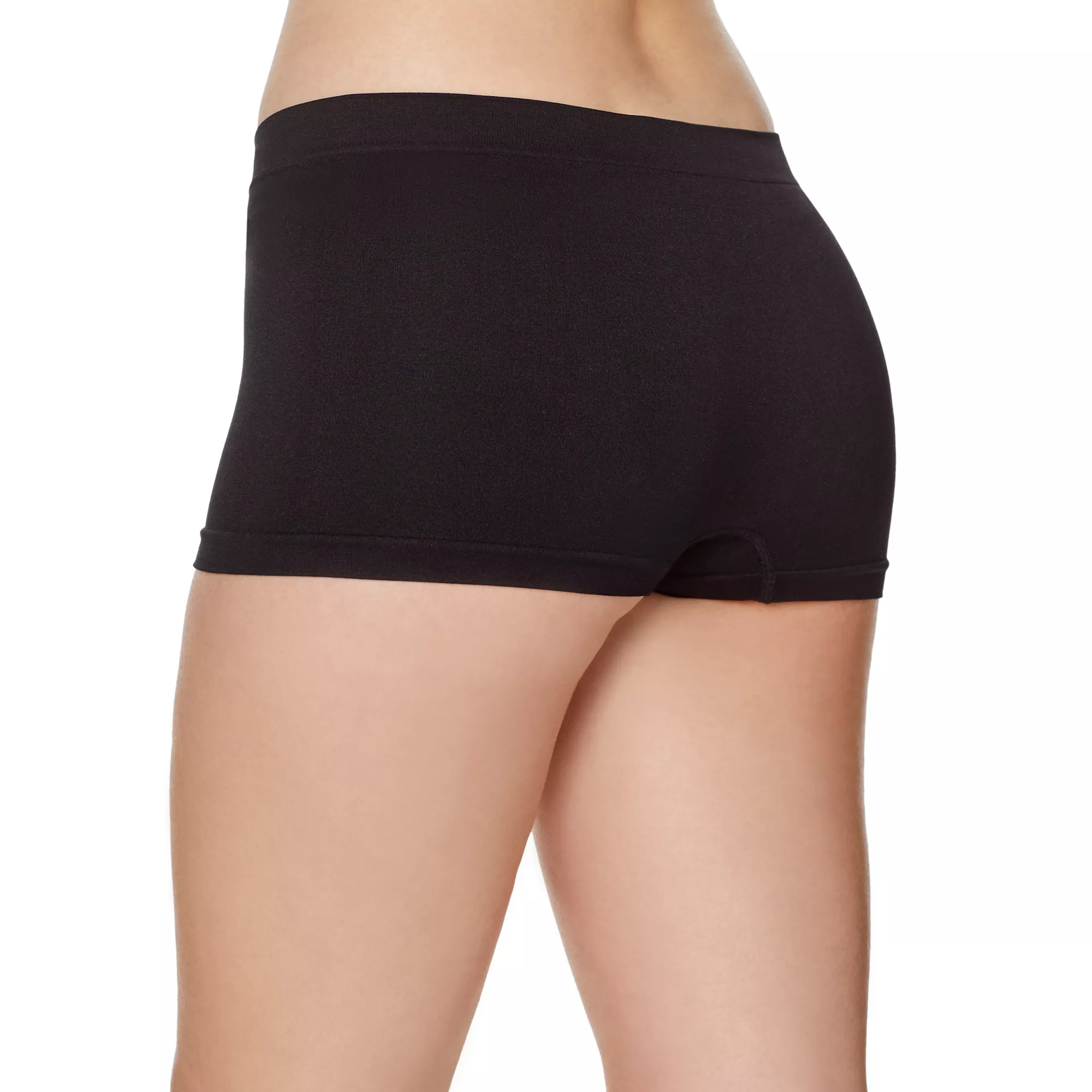 Seamless Boyshort Panties - Black at Spencer's