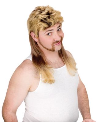 Blonde Mullet Wig