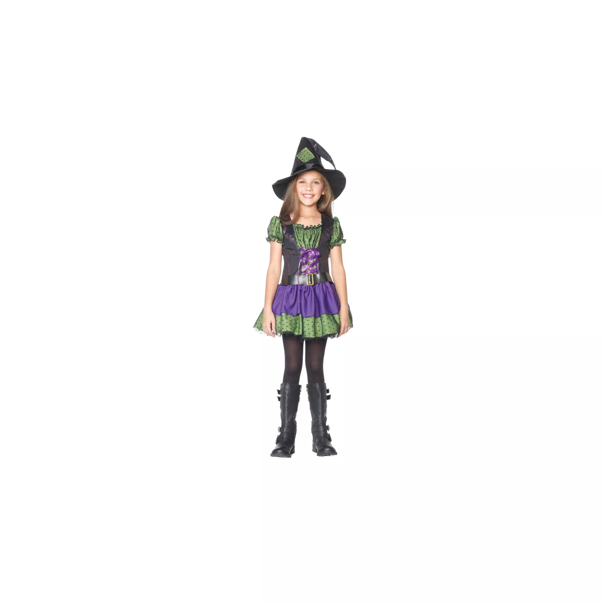 Kids Polka Dot Witch Costume at Spirit Halloween