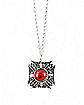 Classic Red Stone Necklace