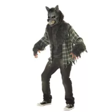 Adult Full Moon Madness Werewolf Costume - Spirithalloween.com