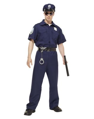 Adult Police Officer Costume - Spirithalloween.com