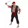 Seven Seas Mate Adult Mens Pirate Costume at Spencer's