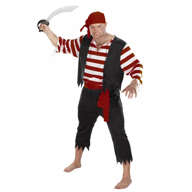 Seven Seas Mate Adult Mens Pirate Costume at Spencer's