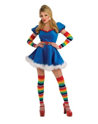 Rainbow Girl Adult Womens Costume - Spirithalloween.com