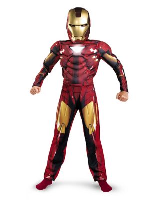 Iron Man Classic Muscle Child Costume - Spirithalloween.com