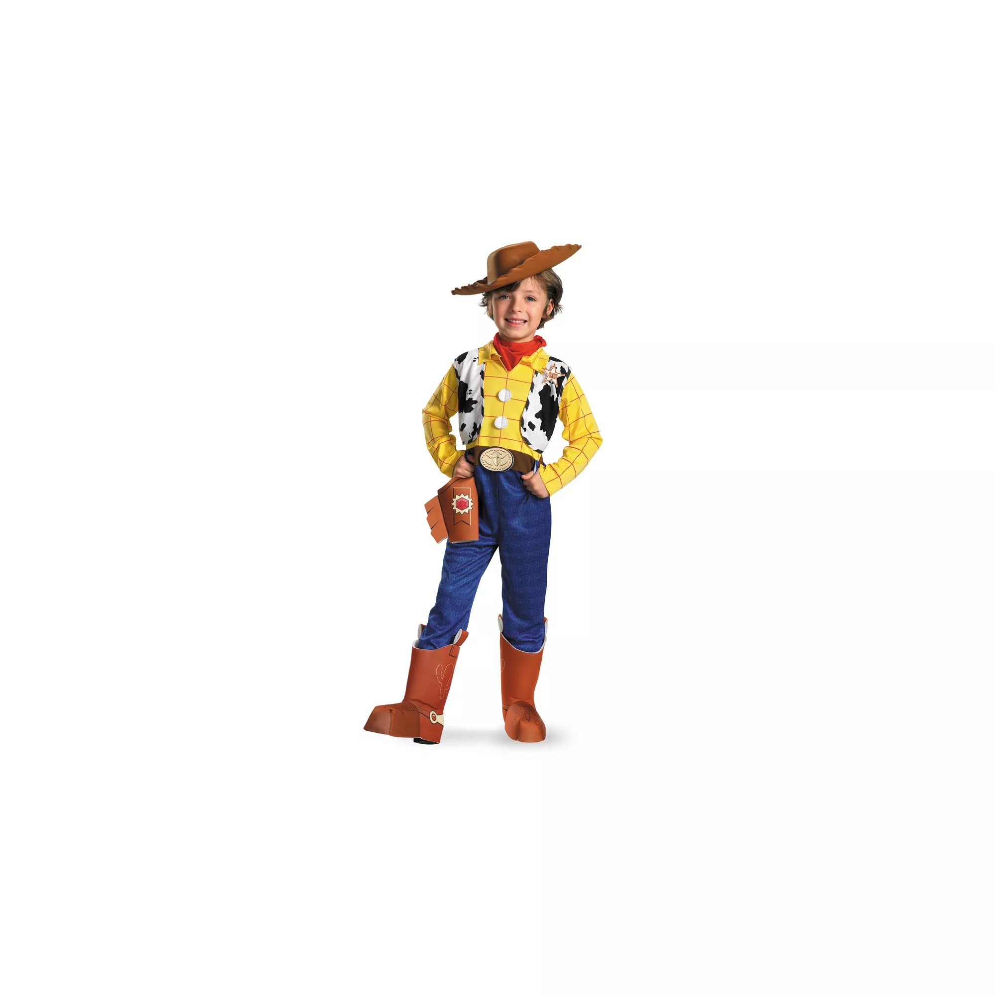 Kids Woody One Piece Costume Deluxe - Toy Story at Spirit Halloween