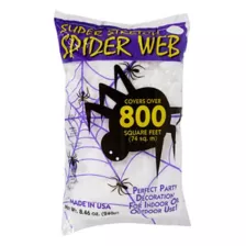 Superstretch Jumbo Bag Spider Web Decoration at Spirit Halloween