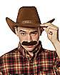 Cowboy Brown Mustache