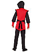 Kids Red Skull Ninja Costume