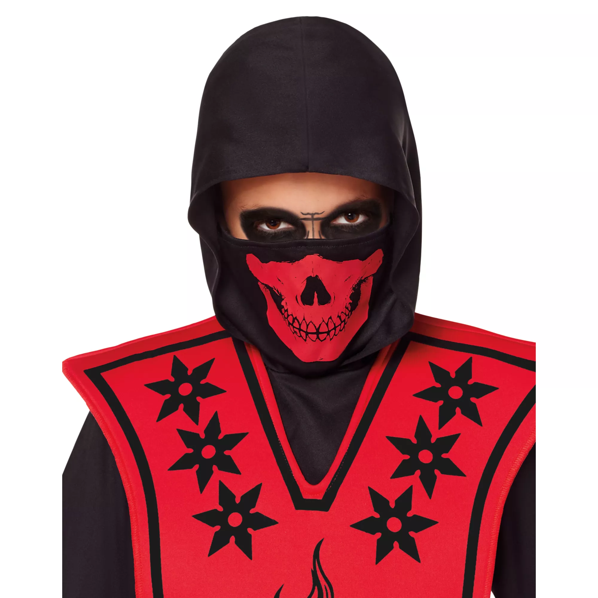 Kids Red Skull Ninja Costume at Spencer's