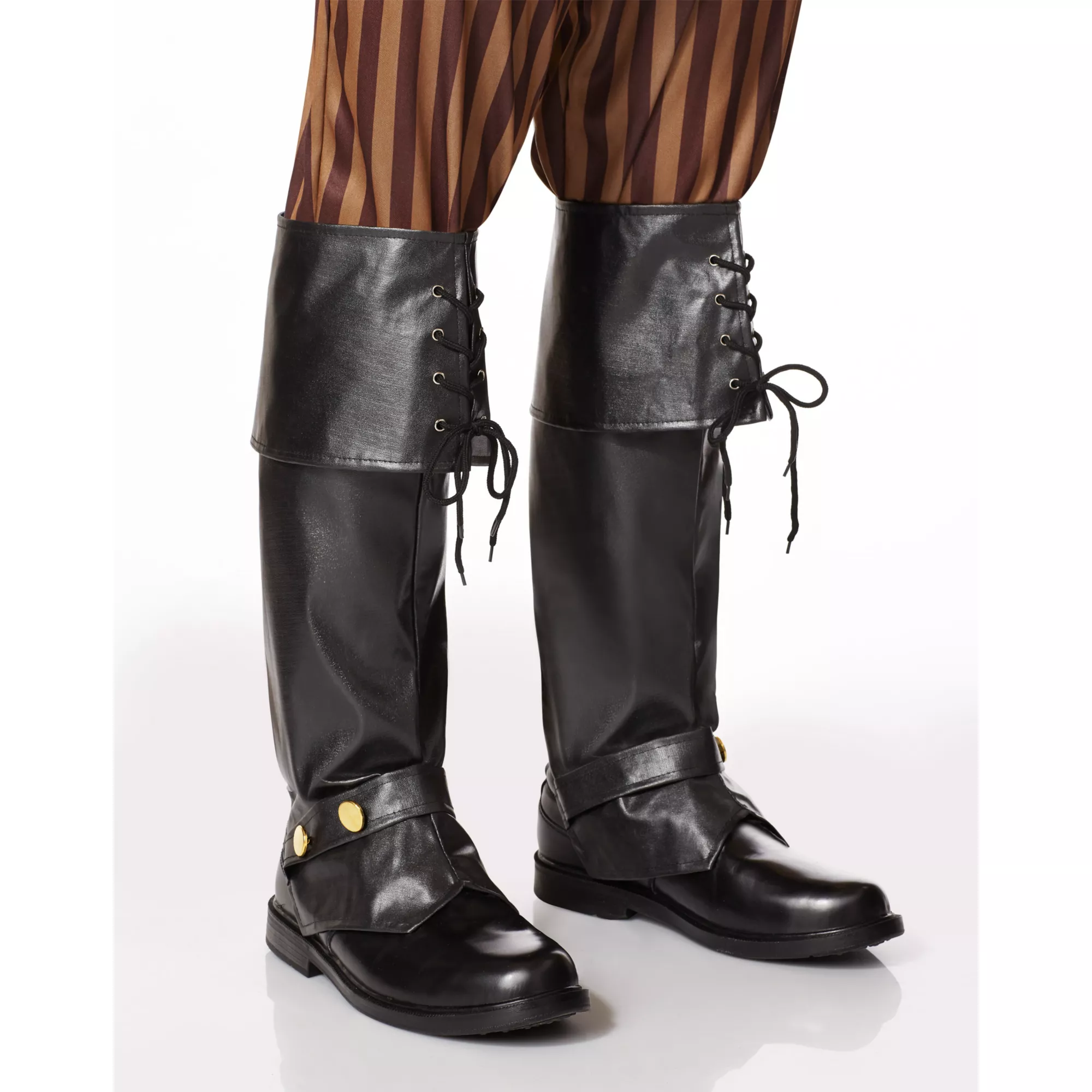 Tall Pirate Boot Covers Deluxe at Spencer's
