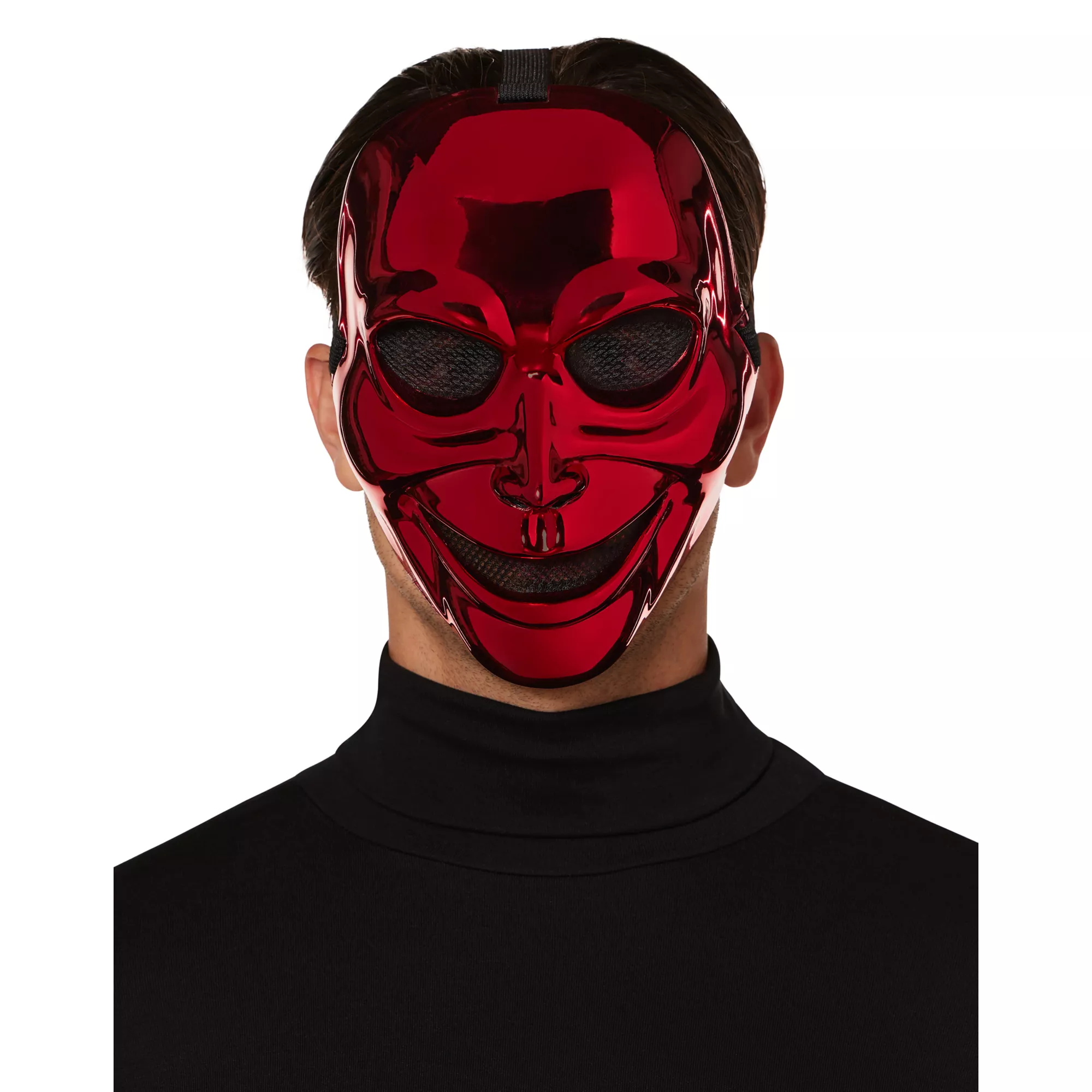 Sinister Ghost Half Mask at Spirit Halloween