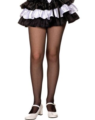 Kids Black Fishnet Tights 