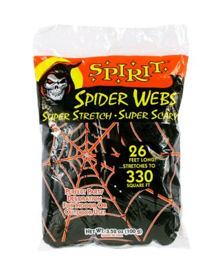 Superstrech Glow in the Dark Spider Web Decoration 