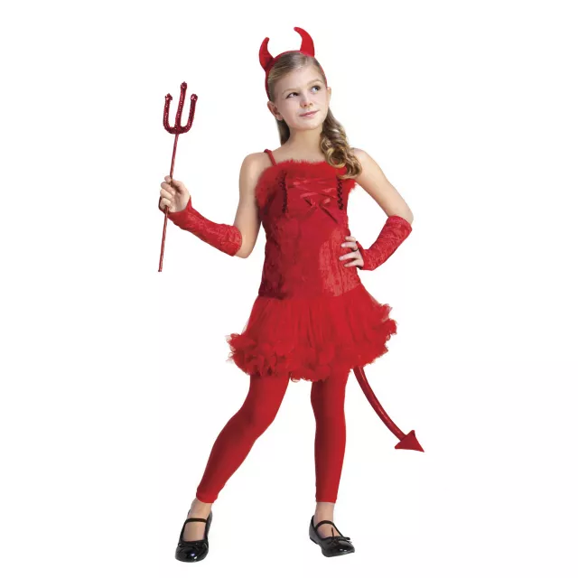 Kids Red Devil Costume - Spirithalloween.com