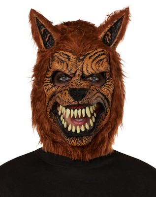 Animotion Brown Werewolf Mask - Spirithalloween.com