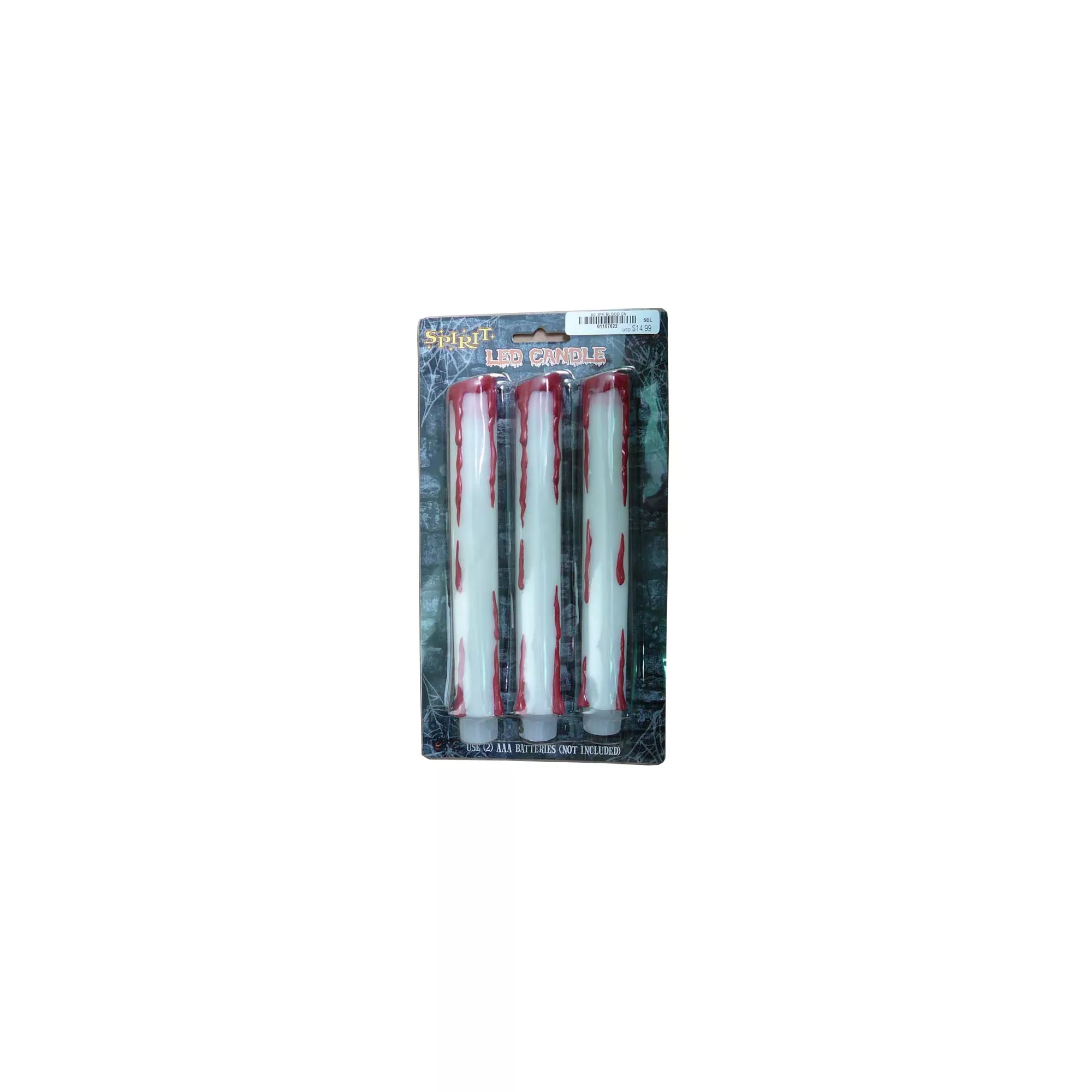 Flameless Blood Drip Replacement Candles - 3 Pack at Spirit Halloween