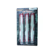 Flameless Blood Drip Replacement Candles - 3 Pack at Spirit Halloween