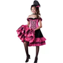 Can Can Dancer Girls Costume at Spencer's
