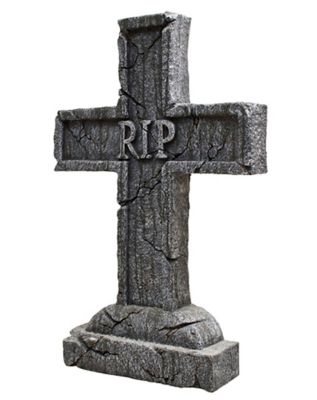 RIP Tombstone Halloween Black Gravestone Bundle With and 